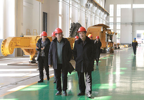 中国煤机协会领导莅临ag旗舰厅集团调研指导(图3)